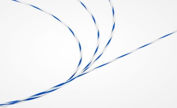 Blue and White Guidewire