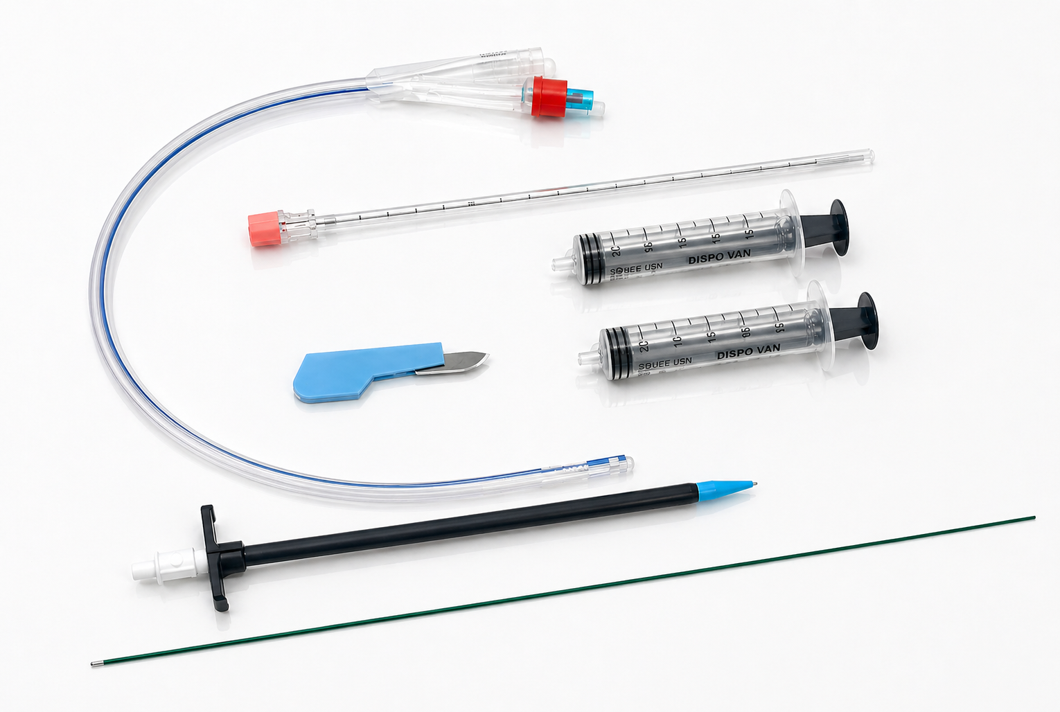 Suprapubic Drainage Catheter Set Seldinger